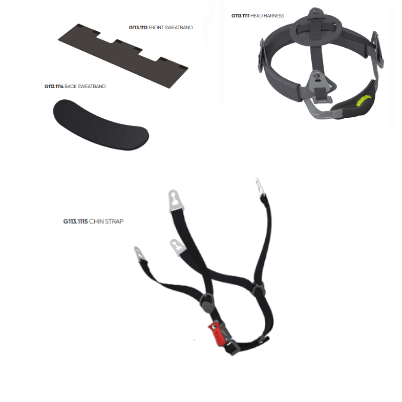 cascos de protección accesorios casoc secra 1 y 2 en Orión Seguridad