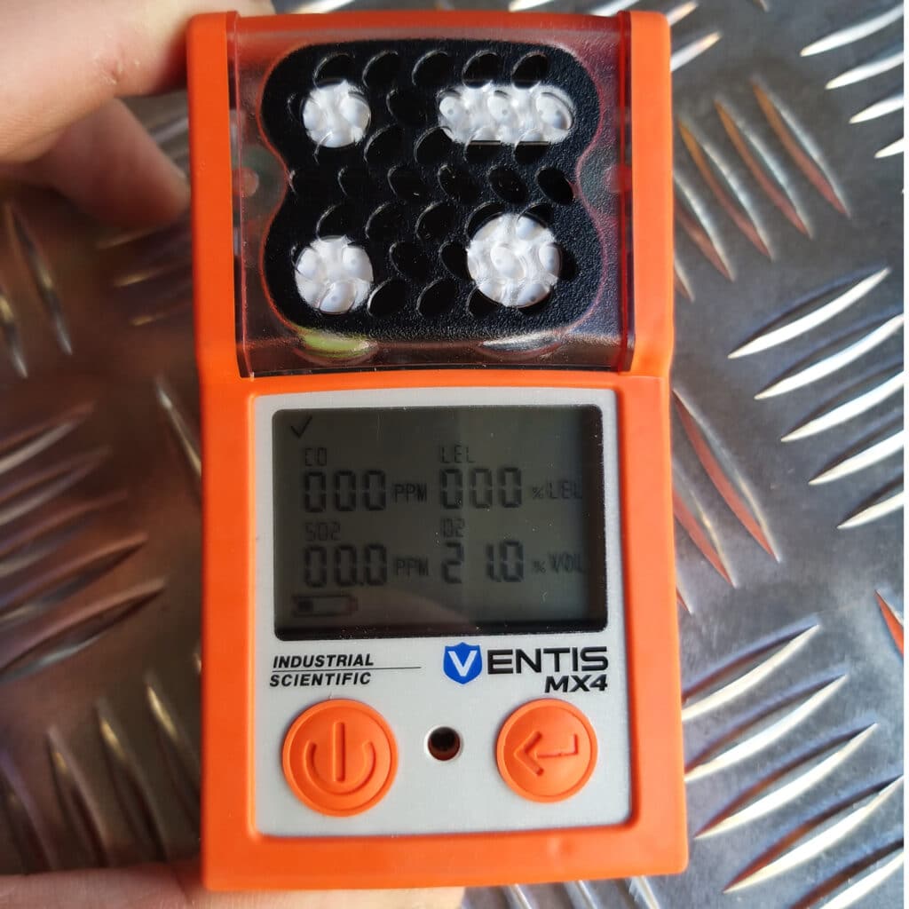 detectores de gases DETECTOR DE GASES MODELO MX4 DE ISC 002 en Orión Seguridad