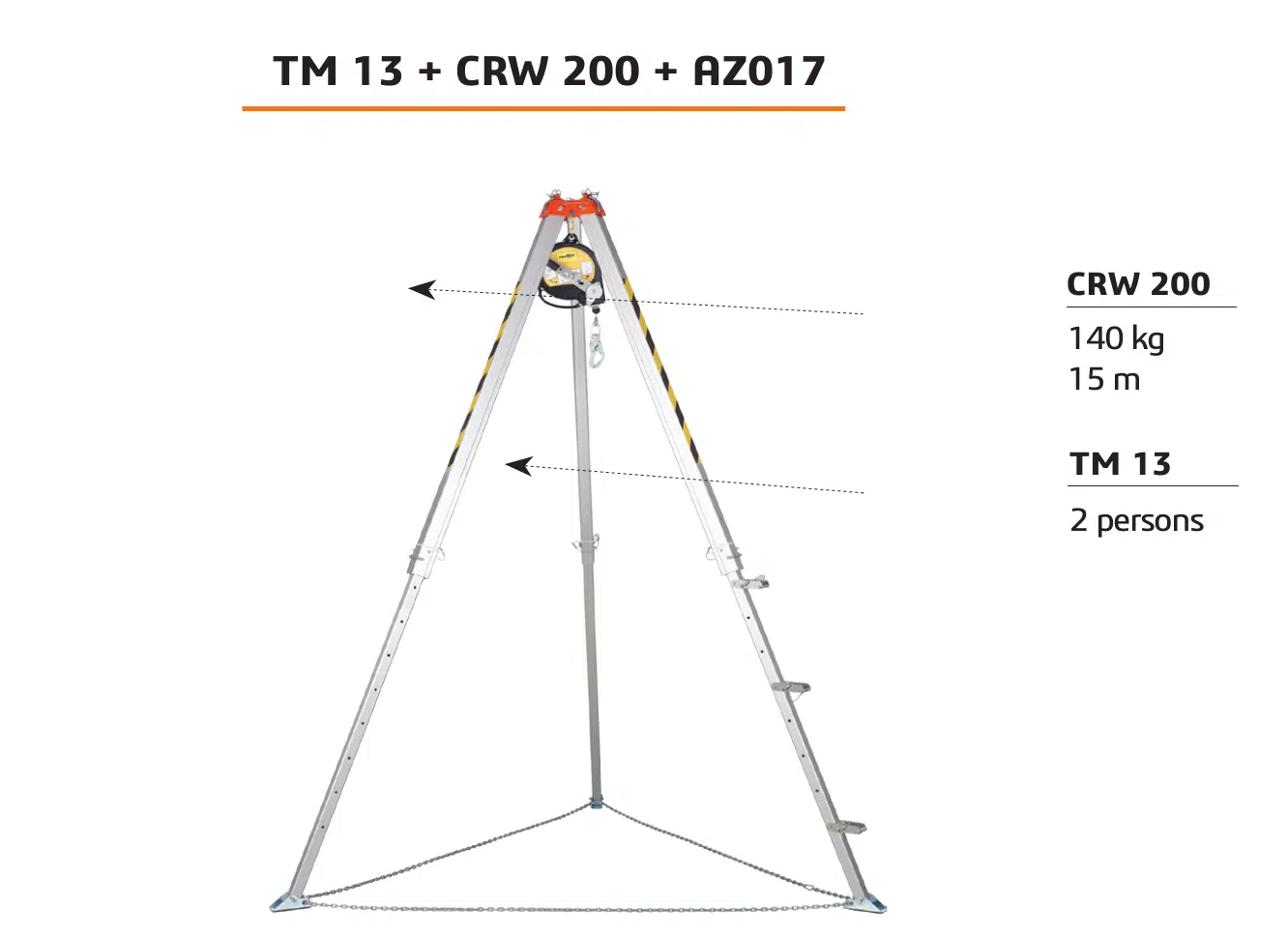 Tm 13 configuraciones tripode tm 13 0010 en orión seguridad